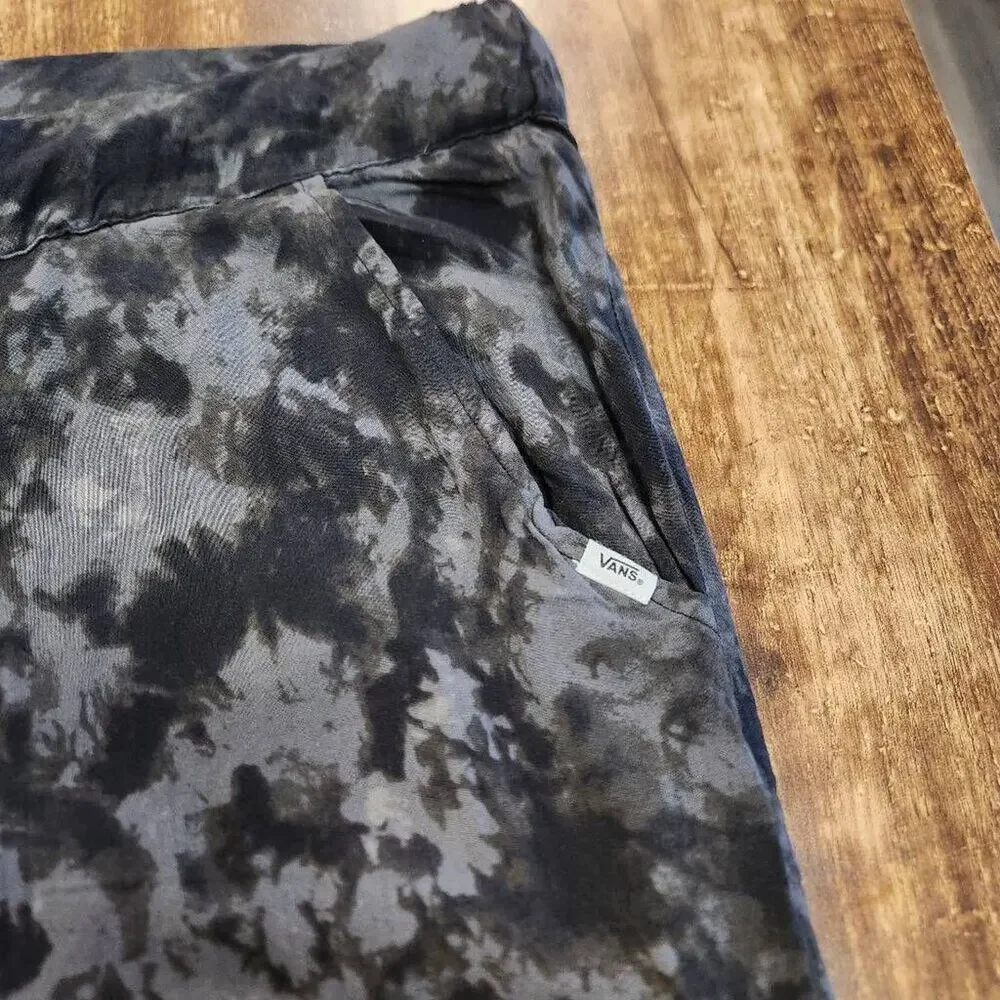 Vans Gray Tie Dye Drawstring pants